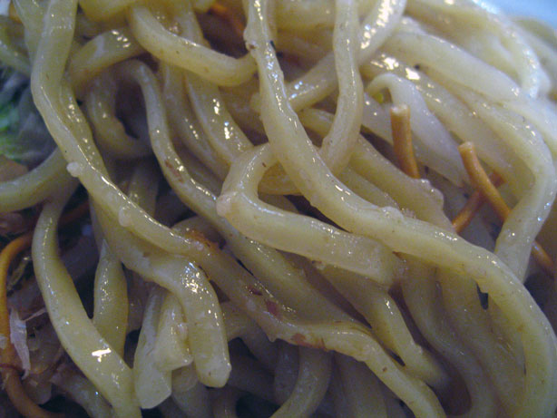 らーめん双葉　和え麺(2008年3月17日)の麺