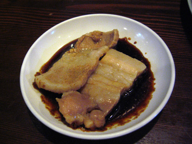 2008年2月17日【プレミアム豚肉汁中華そば】(黒小麦麺バージョン）